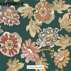100% Cotton Lawn Fabric,LANKING TEX,Low Moq Printing Best  Quality  100% Cotton Lawn Fabric
