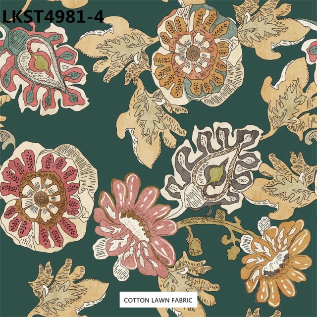 100% Cotton Lawn Fabric,LANKING TEX,Low Moq Printing Best  Quality  100% Cotton Lawn Fabric