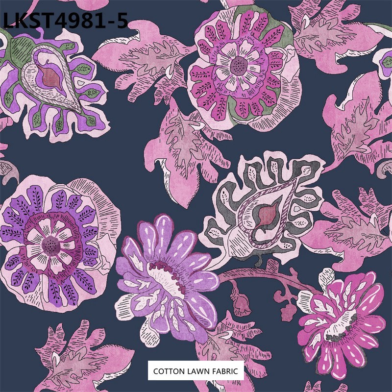 100% Cotton Lawn Fabric,LANKING TEX,Low Moq Printing Best  Quality  100% Cotton Lawn Fabric