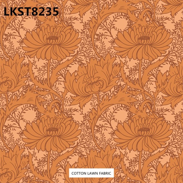 100% Cotton Lawn Fabric,LANKING TEX,Low Moq Printing Best  Quality  100% Cotton Lawn Fabric
