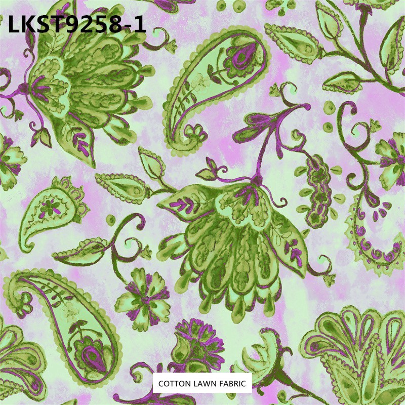 100% Cotton Lawn Fabric,LANKING TEX,Low Moq Printing Best  Quality  100% Cotton Lawn Fabric