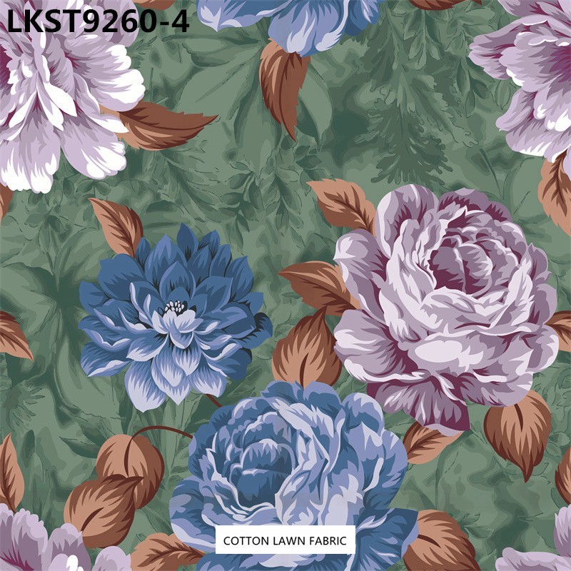 100% Cotton Lawn Fabric,LANKING TEX,Low Moq Printing Best  Quality  100% Cotton Lawn Fabric