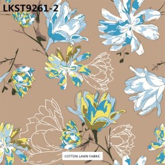 100% Cotton Lawn Fabric,LANKING TEX,Low Moq Printing Best  Quality  100% Cotton Lawn Fabric
