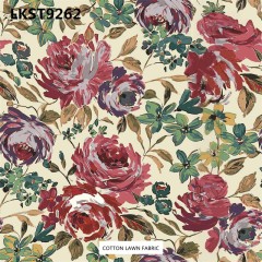 100% Cotton Lawn Fabric,LANKING TEX,Low Moq Printing Best  Quality  100% Cotton Lawn Fabric