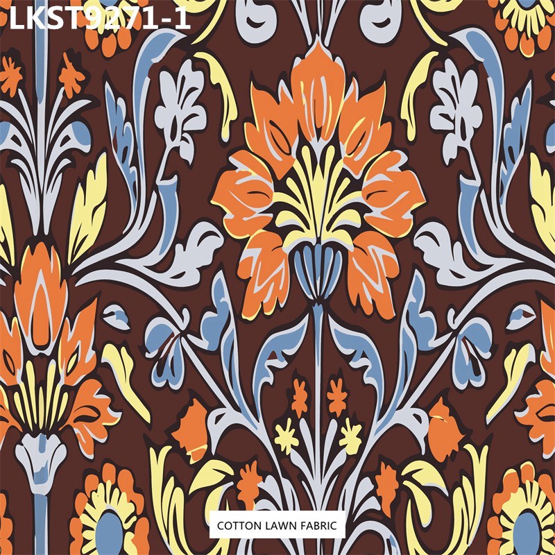 100% Cotton Lawn Fabric,LANKING TEX,Low Moq Printing Best  Quality  100% Cotton Lawn Fabric