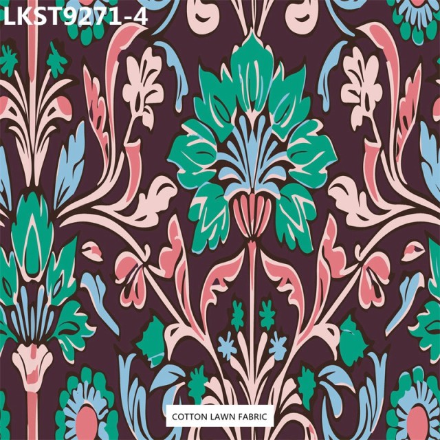100% Cotton Lawn Fabric,LANKING TEX,Low Moq Printing Best  Quality  100% Cotton Lawn Fabric
