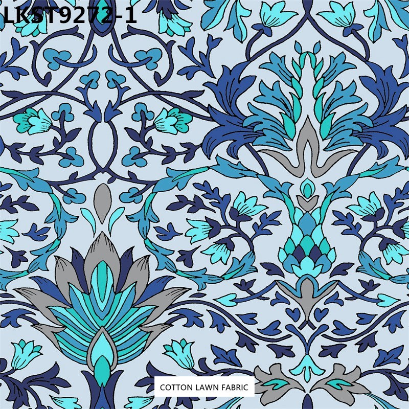 100% Cotton Lawn Fabric,LANKING TEX,Low Moq Printing Best  Quality  100% Cotton Lawn Fabric