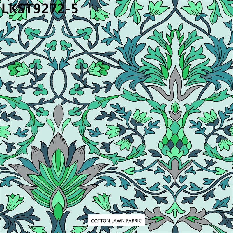 100% Cotton Lawn Fabric,LANKING TEX,Low Moq Printing Best  Quality  100% Cotton Lawn Fabric