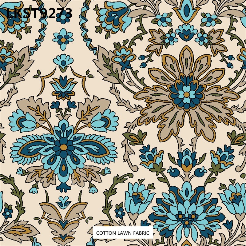 100% Cotton Lawn Fabric,LANKING TEX,Low Moq Printing Best  Quality  100% Cotton Lawn Fabric