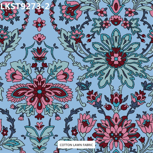 100% Cotton Lawn Fabric,LANKING TEX,Low Moq Printing Best  Quality  100% Cotton Lawn Fabric