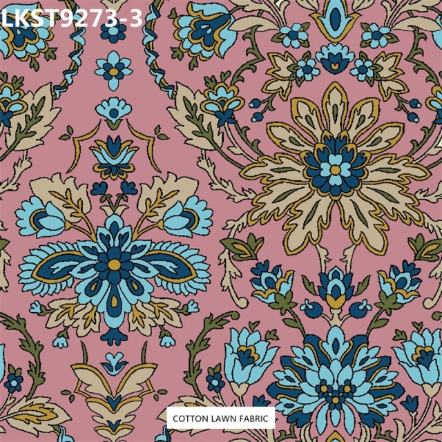 100% Cotton Lawn Fabric,LANKING TEX,Low Moq Printing Best  Quality  100% Cotton Lawn Fabric