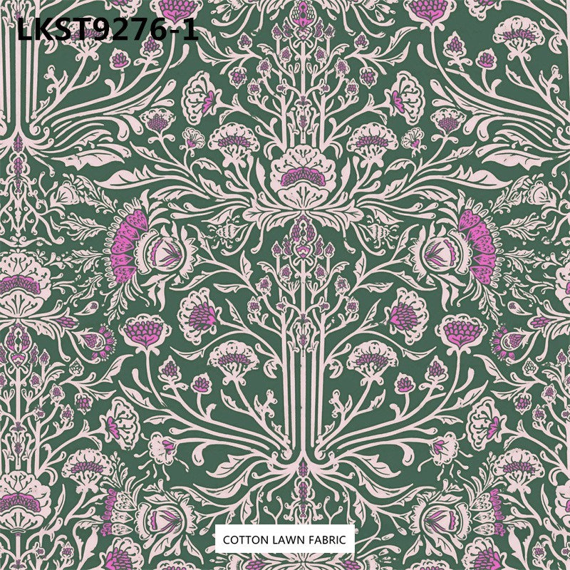 100% Cotton Lawn Fabric,LANKING TEX,Low Moq Printing Best  Quality  100% Cotton Lawn Fabric