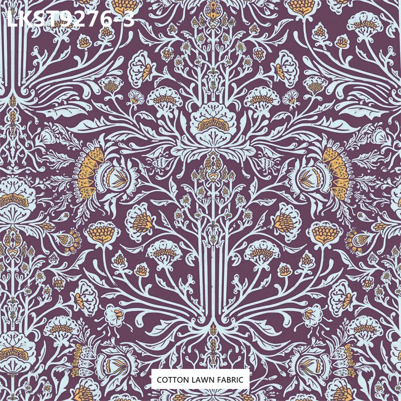 100% Cotton Lawn Fabric,LANKING TEX,Low Moq Printing Best  Quality  100% Cotton Lawn Fabric