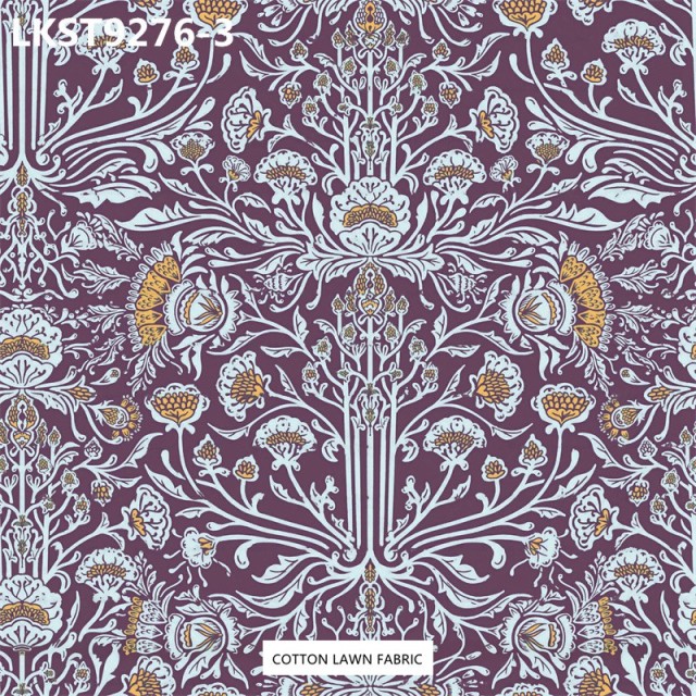 100% Cotton Lawn Fabric,LANKING TEX,Low Moq Printing Best  Quality  100% Cotton Lawn Fabric