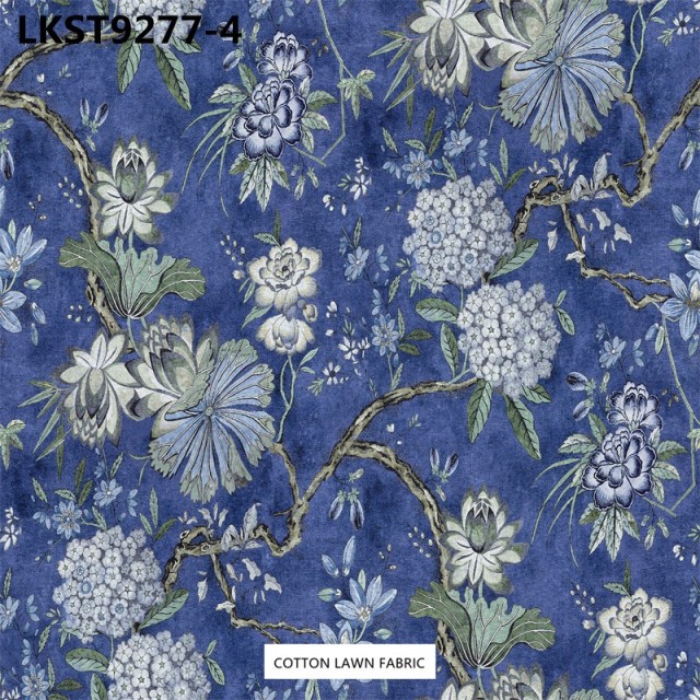 100% Cotton Lawn Fabric,LANKING TEX,Low Moq Printing Best  Quality  100% Cotton Lawn Fabric
