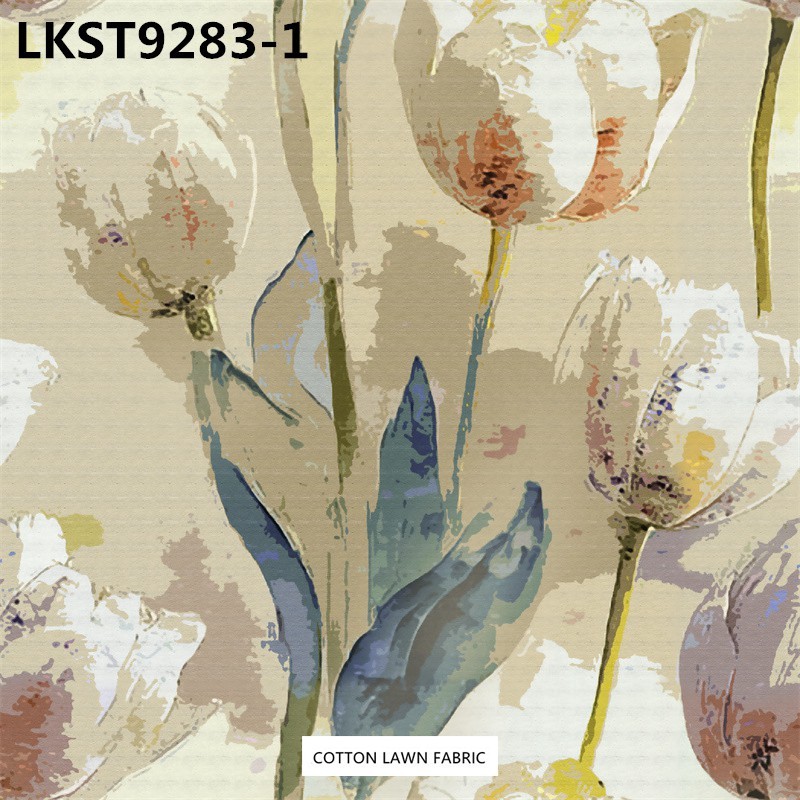 100% Cotton Lawn Fabric,LANKING TEX,Low Moq Printing Best  Quality  100% Cotton Lawn Fabric