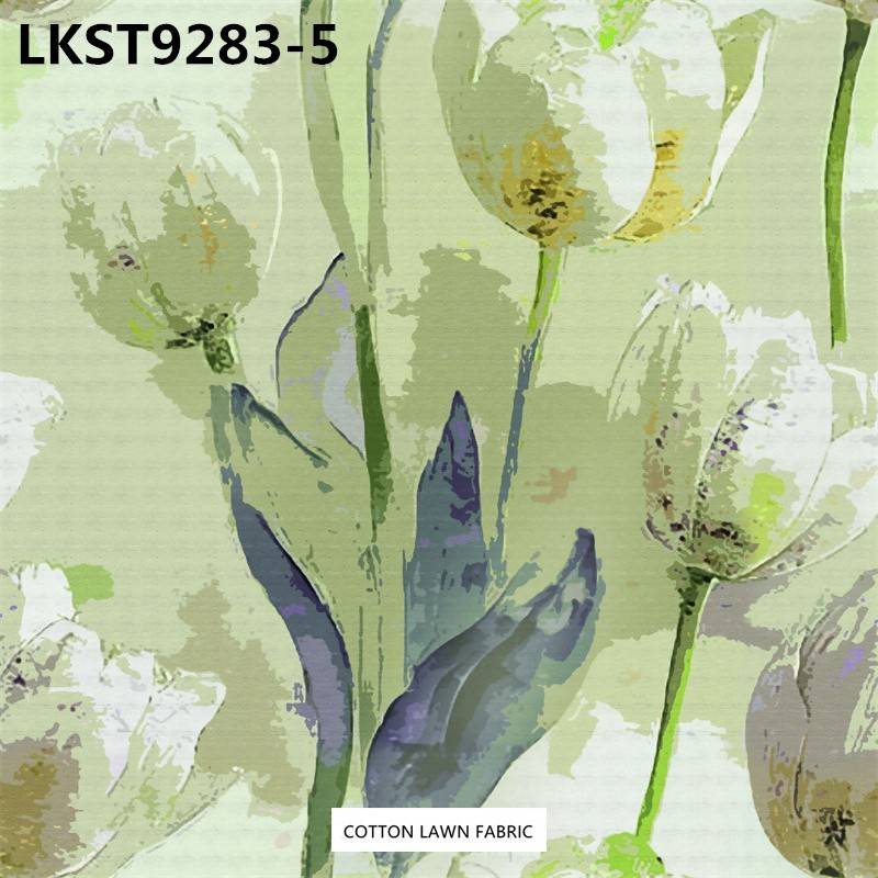 100% Cotton Lawn Fabric,LANKING TEX,Low Moq Printing Best  Quality  100% Cotton Lawn Fabric