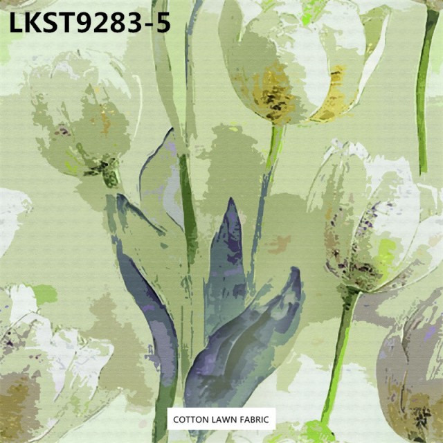 100% Cotton Lawn Fabric,LANKING TEX,Low Moq Printing Best  Quality  100% Cotton Lawn Fabric