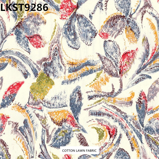 100% Cotton Lawn Fabric,LANKING TEX,Low Moq Printing Best  Quality  100% Cotton Lawn Fabric