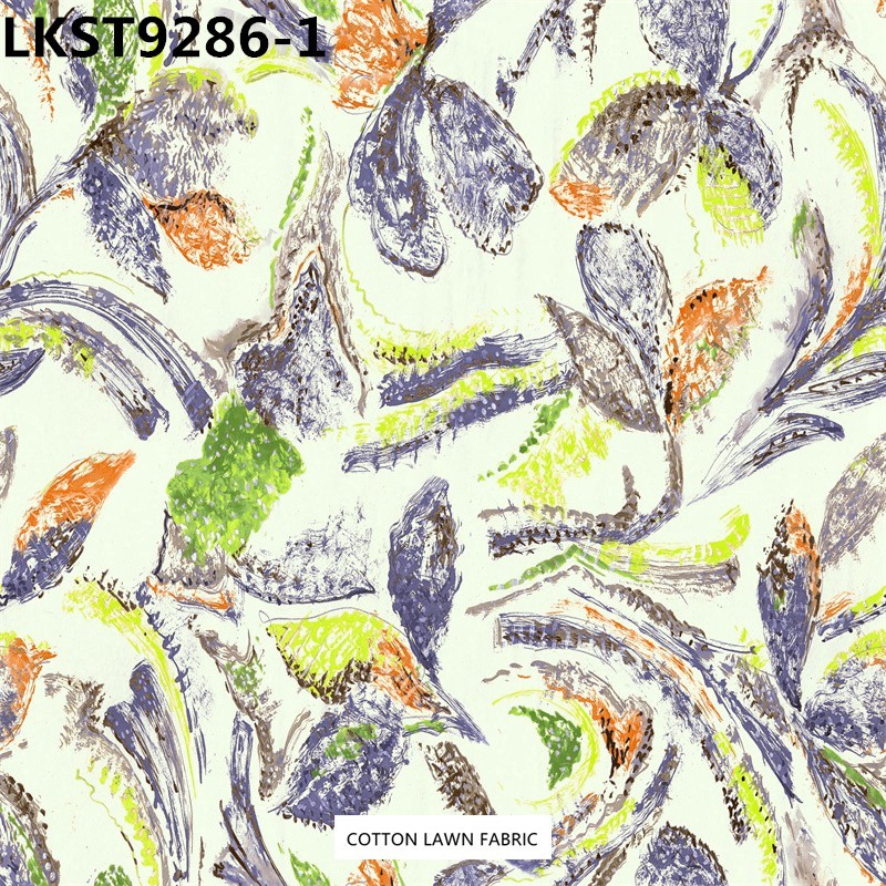 100% Cotton Lawn Fabric,LANKING TEX,Low Moq Printing Best  Quality  100% Cotton Lawn Fabric