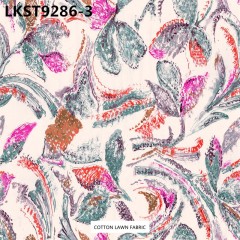 100% Cotton Lawn Fabric,LANKING TEX,Low Moq Printing Best  Quality  100% Cotton Lawn Fabric