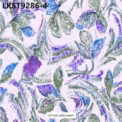 100% Cotton Lawn Fabric,LANKING TEX,Low Moq Printing Best  Quality  100% Cotton Lawn Fabric