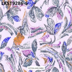 100% Cotton Lawn Fabric,LANKING TEX,Low Moq Printing Best  Quality  100% Cotton Lawn Fabric