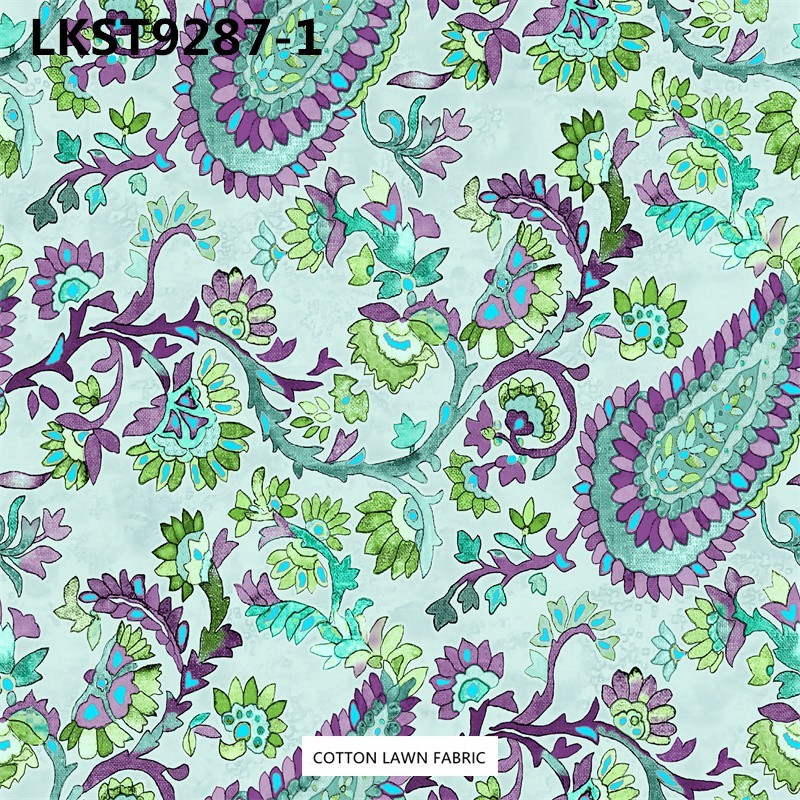 100% Cotton Lawn Fabric,LANKING TEX,Low Moq Printing Best  Quality  100% Cotton Lawn Fabric