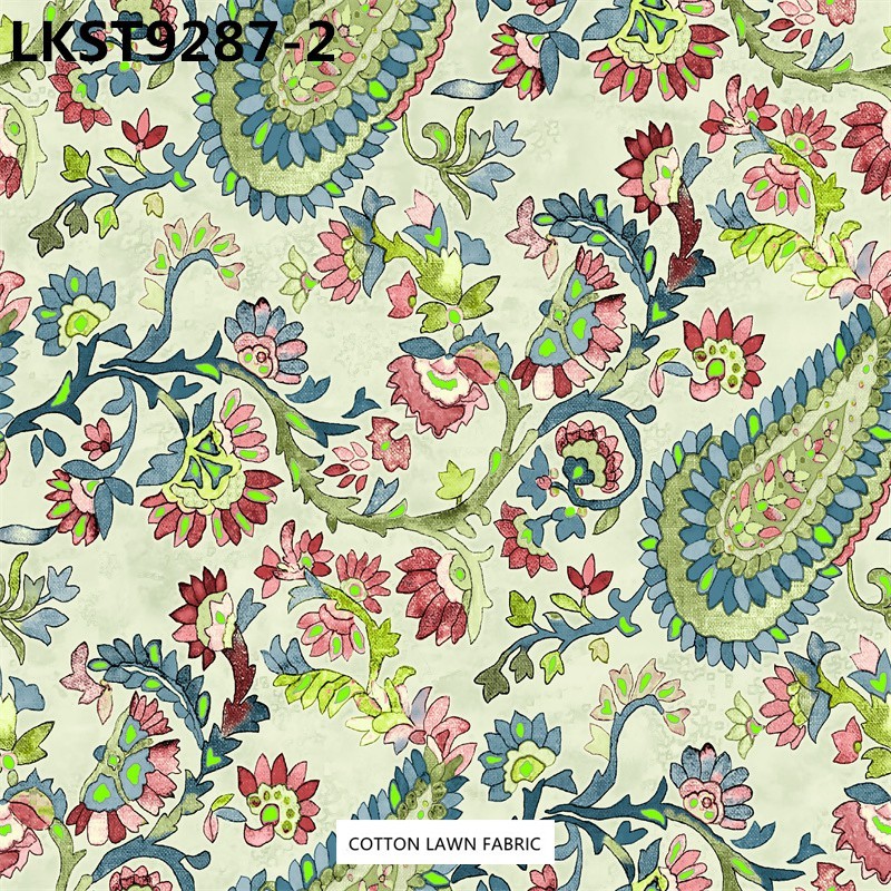 100% Cotton Lawn Fabric,LANKING TEX,Low Moq Printing Best  Quality  100% Cotton Lawn Fabric