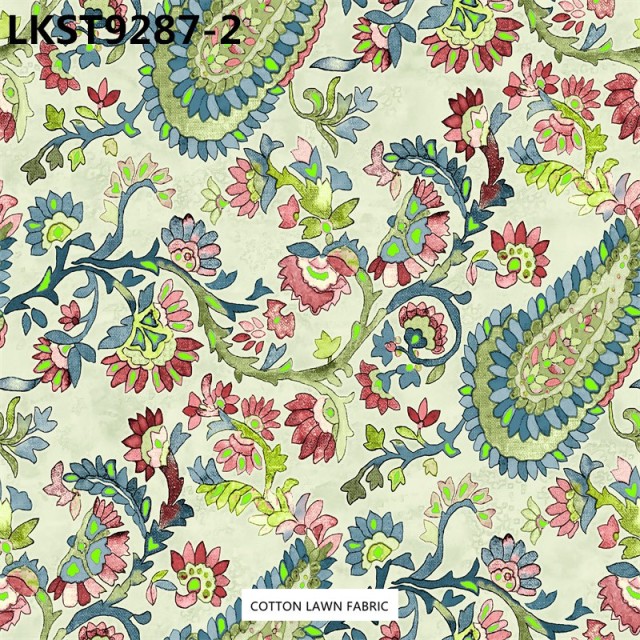 100% Cotton Lawn Fabric,LANKING TEX,Low Moq Printing Best  Quality  100% Cotton Lawn Fabric