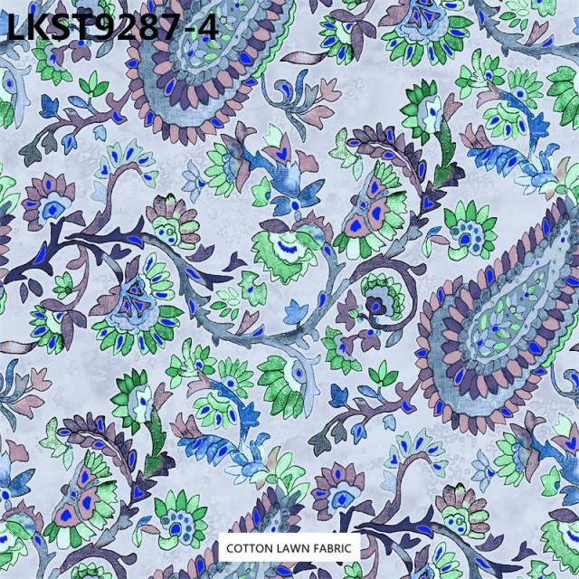 100% Cotton Lawn Fabric,LANKING TEX,Low Moq Printing Best  Quality  100% Cotton Lawn Fabric