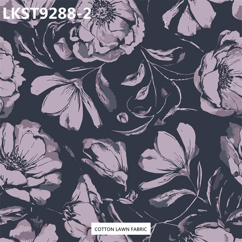 100% Cotton Lawn Fabric,LANKING TEX,Low Moq Printing Best  Quality  100% Cotton Lawn Fabric