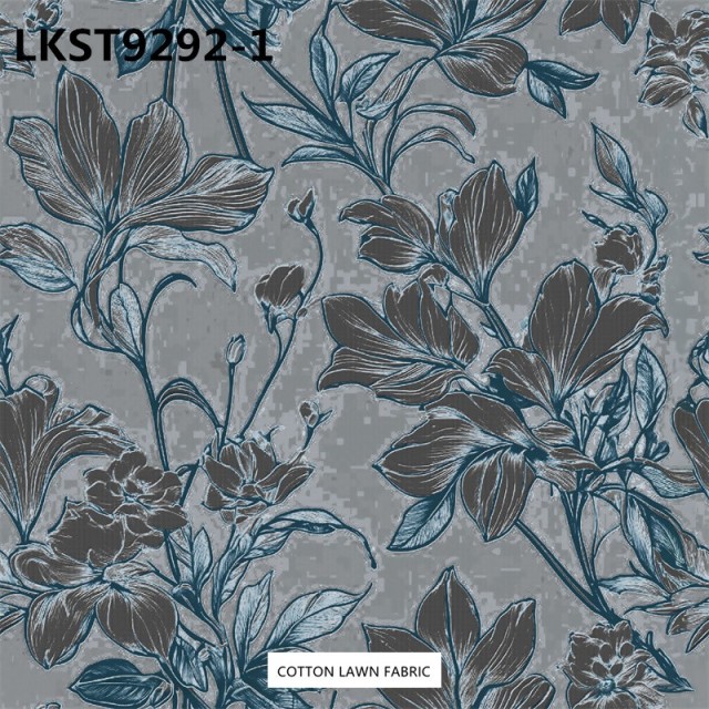 100% Cotton Lawn Fabric,LANKING TEX,Low Moq Printing Best  Quality  100% Cotton Lawn Fabric