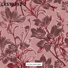 100% Cotton Lawn Fabric,LANKING TEX,Low Moq Printing Best  Quality  100% Cotton Lawn Fabric