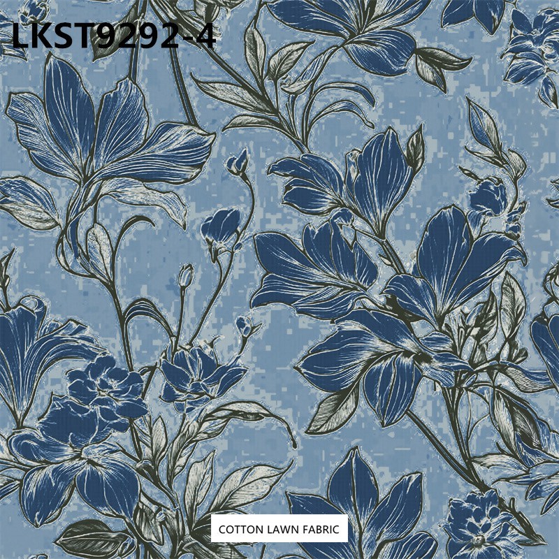 100% Cotton Lawn Fabric,LANKING TEX,Low Moq Printing Best  Quality  100% Cotton Lawn Fabric