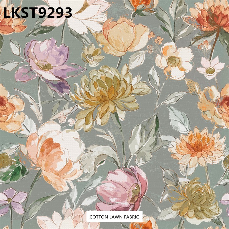 100% Cotton Lawn Fabric,LANKING TEX,Low Moq Printing Best  Quality  100% Cotton Lawn Fabric