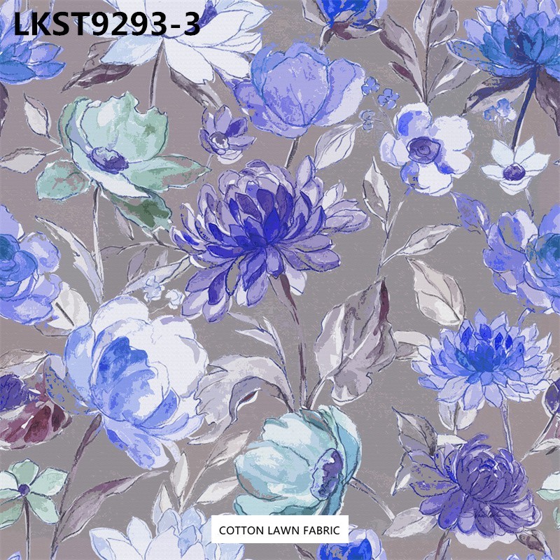 100% Cotton Lawn Fabric,LANKING TEX,Low Moq Printing Best  Quality  100% Cotton Lawn Fabric