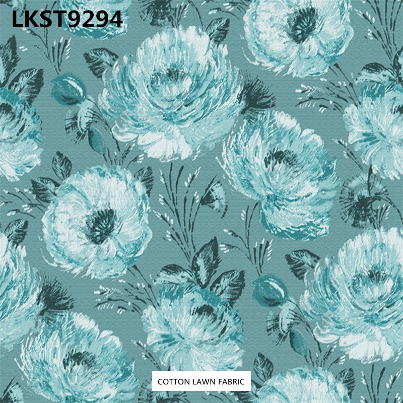 100% Cotton Lawn Fabric,LANKING TEX,Low Moq Printing Best  Quality  100% Cotton Lawn Fabric