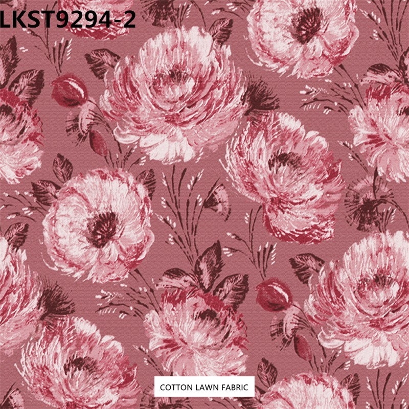 100% Cotton Lawn Fabric,LANKING TEX,Low Moq Printing Best  Quality  100% Cotton Lawn Fabric