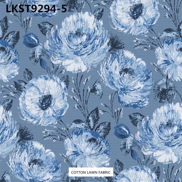 100% Cotton Lawn Fabric,LANKING TEX,Low Moq Printing Best  Quality  100% Cotton Lawn Fabric