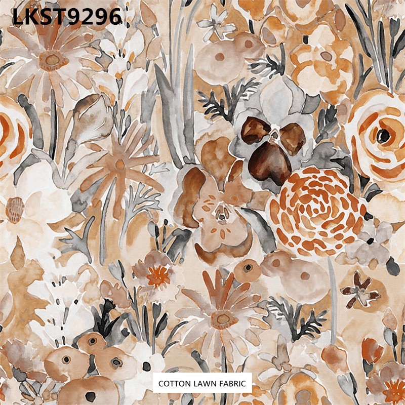 100% Cotton Lawn Fabric,LANKING TEX,Low Moq Printing Best  Quality  100% Cotton Lawn Fabric