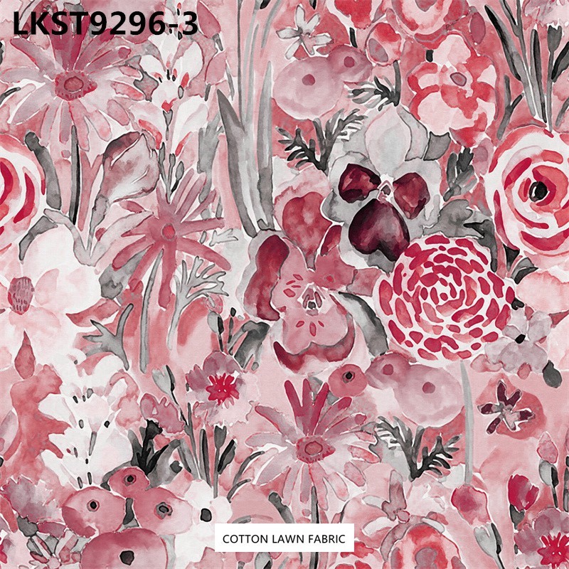 100% Cotton Lawn Fabric,LANKING TEX,Low Moq Printing Best  Quality  100% Cotton Lawn Fabric