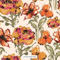 100% Cotton Lawn Fabric,LANKING TEX,Low Moq Printing Best  Quality  100% Cotton Lawn Fabric