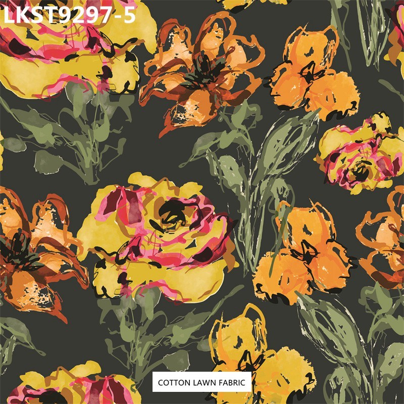 100% Cotton Lawn Fabric,LANKING TEX,Low Moq Printing Best  Quality  100% Cotton Lawn Fabric