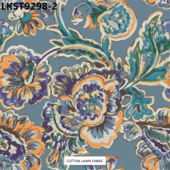 100% Cotton Lawn Fabric,LANKING TEX,Low Moq Printing Best  Quality  100% Cotton Lawn Fabric