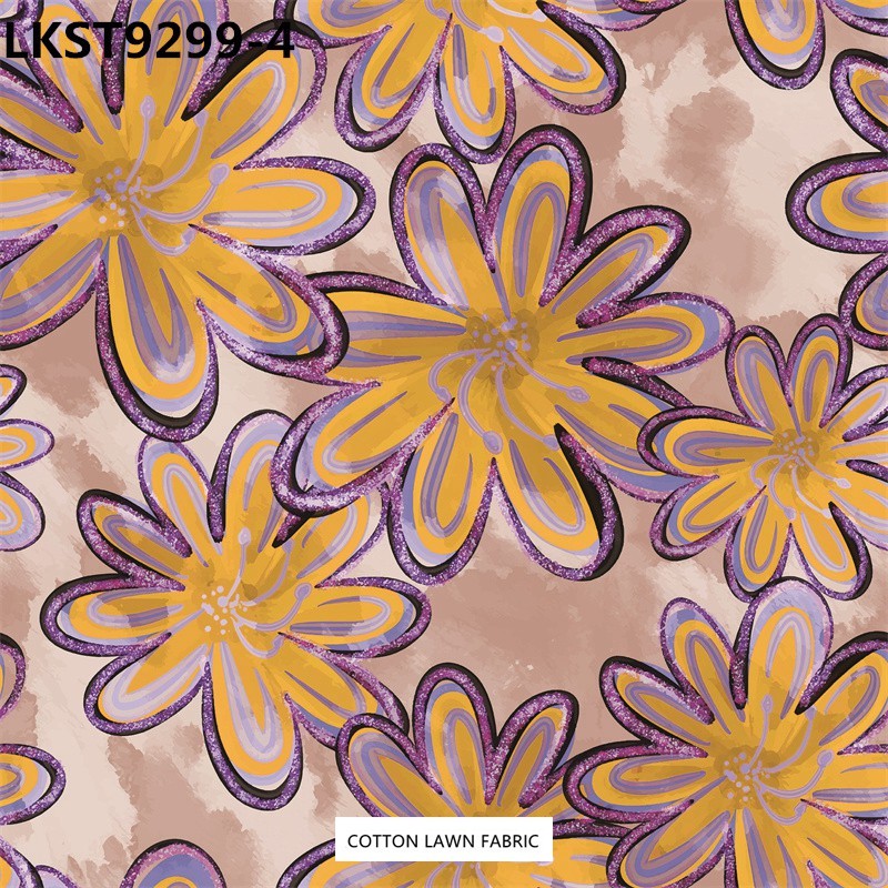 100% Cotton Lawn Fabric,LANKING TEX,Low Moq Printing Best  Quality  100% Cotton Lawn Fabric