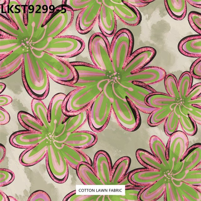 100% Cotton Lawn Fabric,LANKING TEX,Low Moq Printing Best  Quality  100% Cotton Lawn Fabric