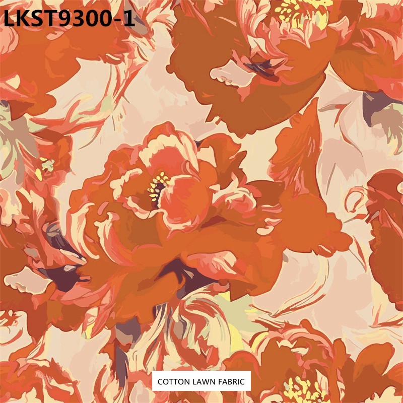 100% Cotton Lawn Fabric,LANKING TEX,Low Moq Printing Best  Quality  100% Cotton Lawn Fabric