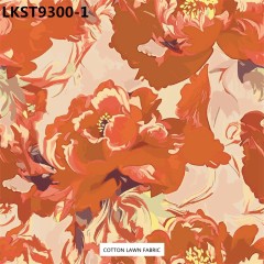 100% Cotton Lawn Fabric,LANKING TEX,Low Moq Printing Best  Quality  100% Cotton Lawn Fabric