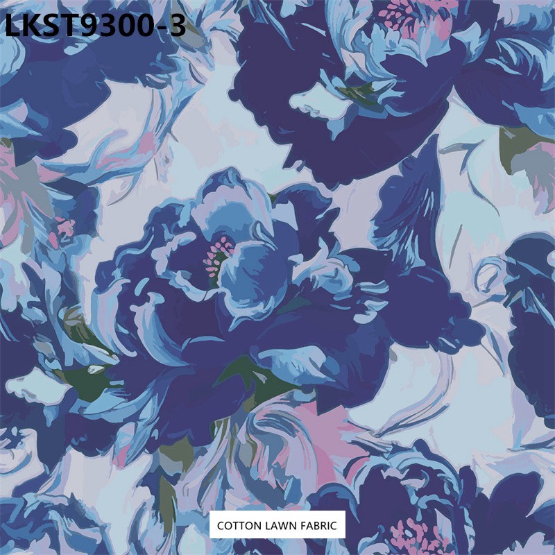 100% Cotton Lawn Fabric,LANKING TEX,Low Moq Printing Best  Quality  100% Cotton Lawn Fabric